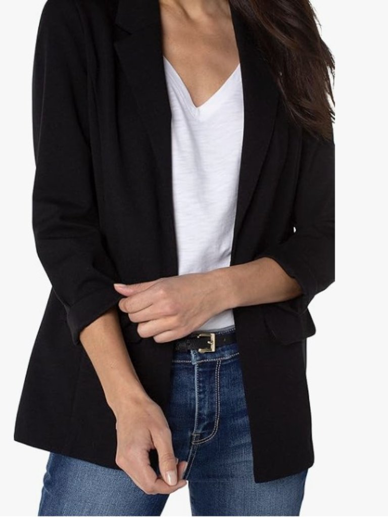 Liverpool Los Angeles Boyfriend Blazer Black L